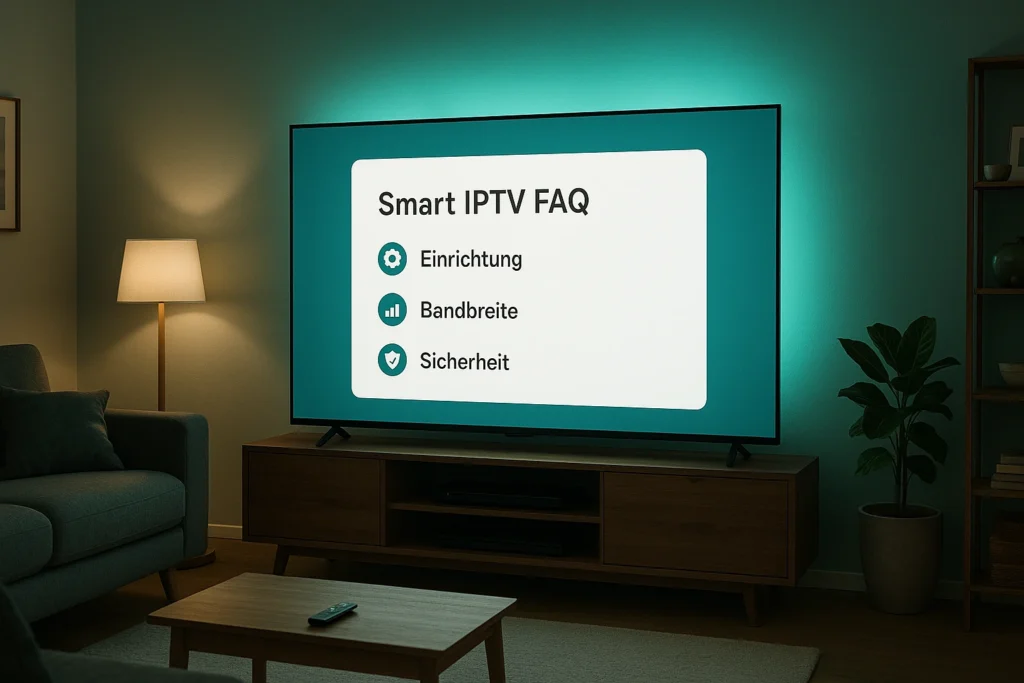 Smart IPTV FAQ – Antworten zu Einrichtung, Bandbreite und Sicherheit