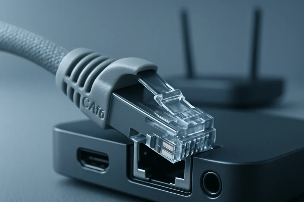 UHD-Streaming ohne Ruckeln – LAN-Kabel statt WLAN